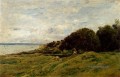 Les Graves Pres De Villerville Barbizon impressionistische Landschaft Charles Francois Daubigny Szenerie